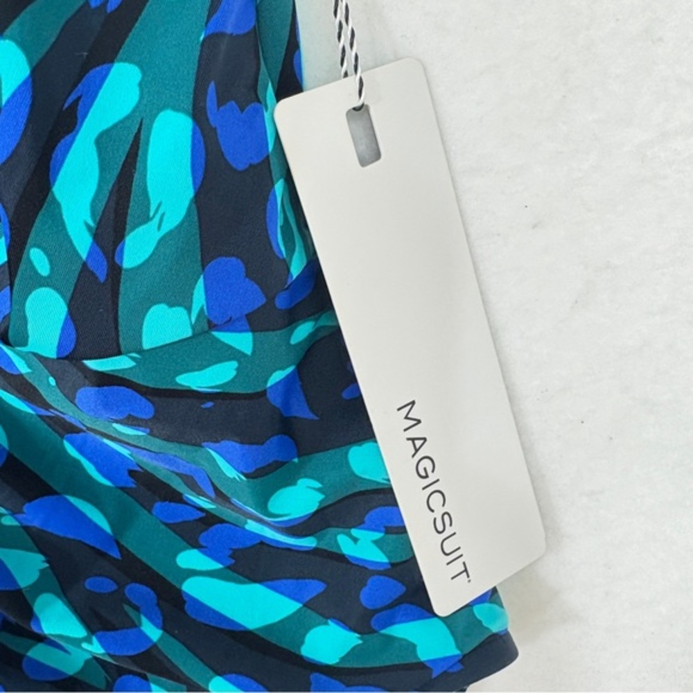 Magicsuit $160 NWT Drew One Piece in‎ Animal Instinct 12 M L - Picture 10 of 14